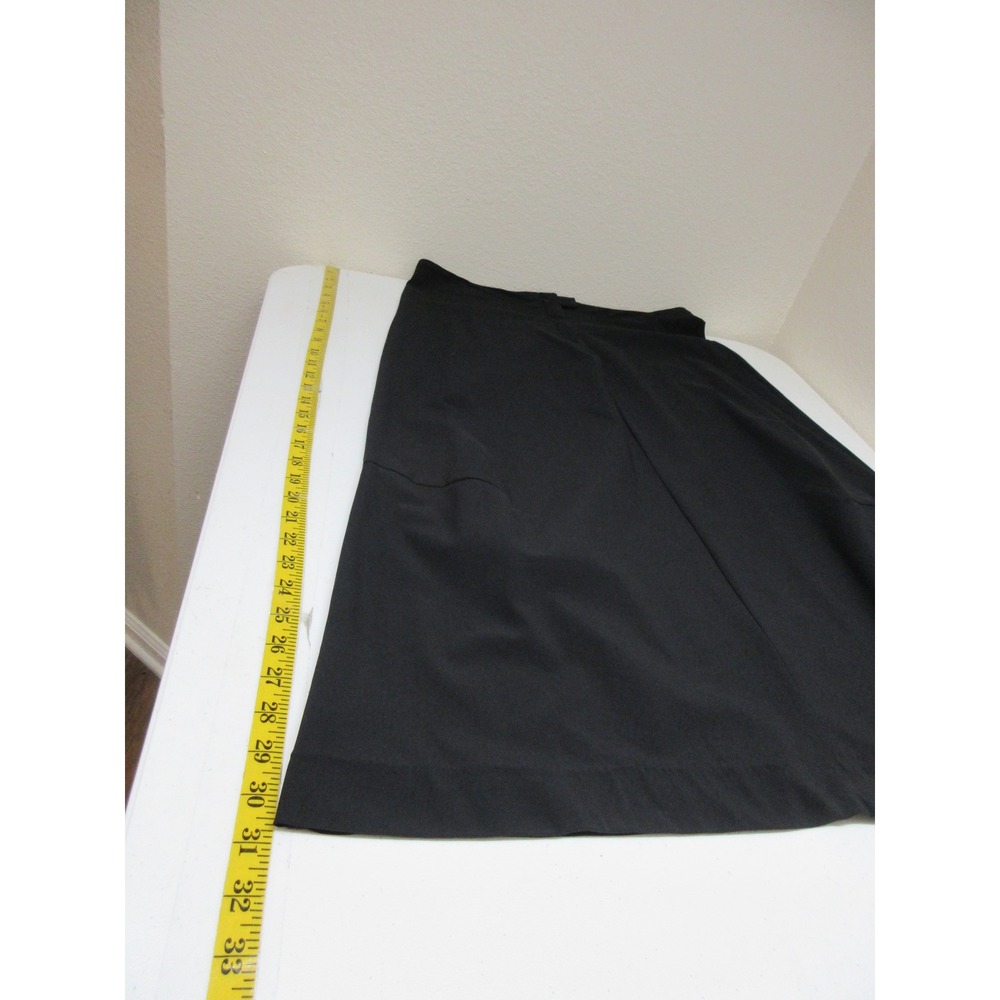 Marithe Francois Girbaud Skirt Womens Size 8 Minimalist Pleated Quiet Luxury Zip - Picture 7 of 10